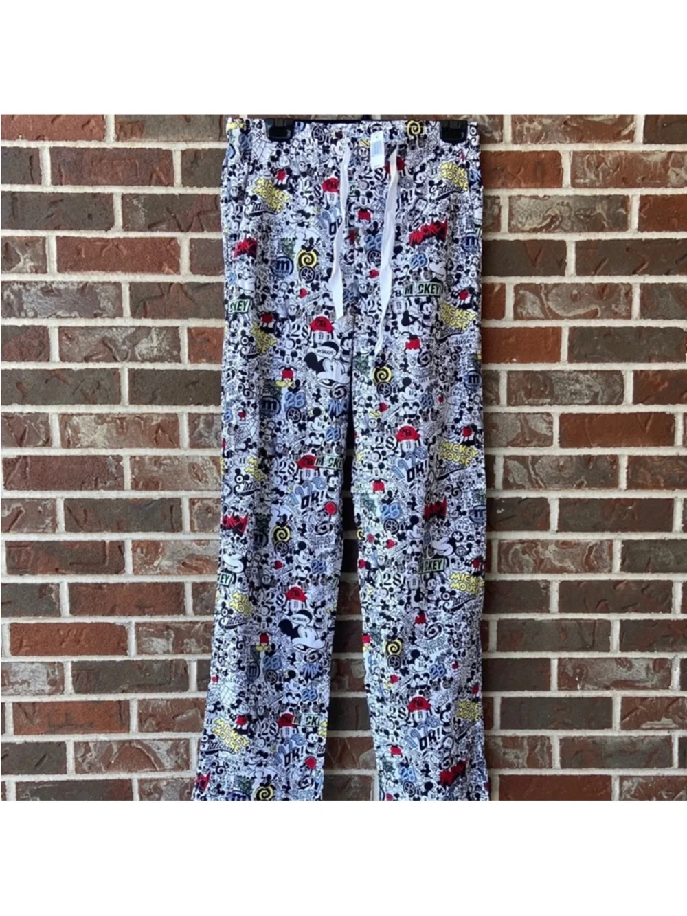 Disney Parks Authentic Original Mickey Mouse Pajama Pants - Picture 1 of 5